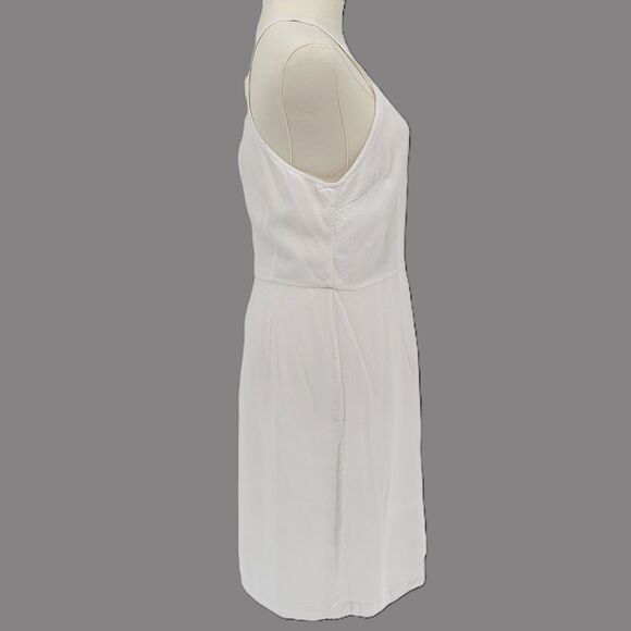 MINKPINK white halter lined casual dress large - Picture 2 of 6